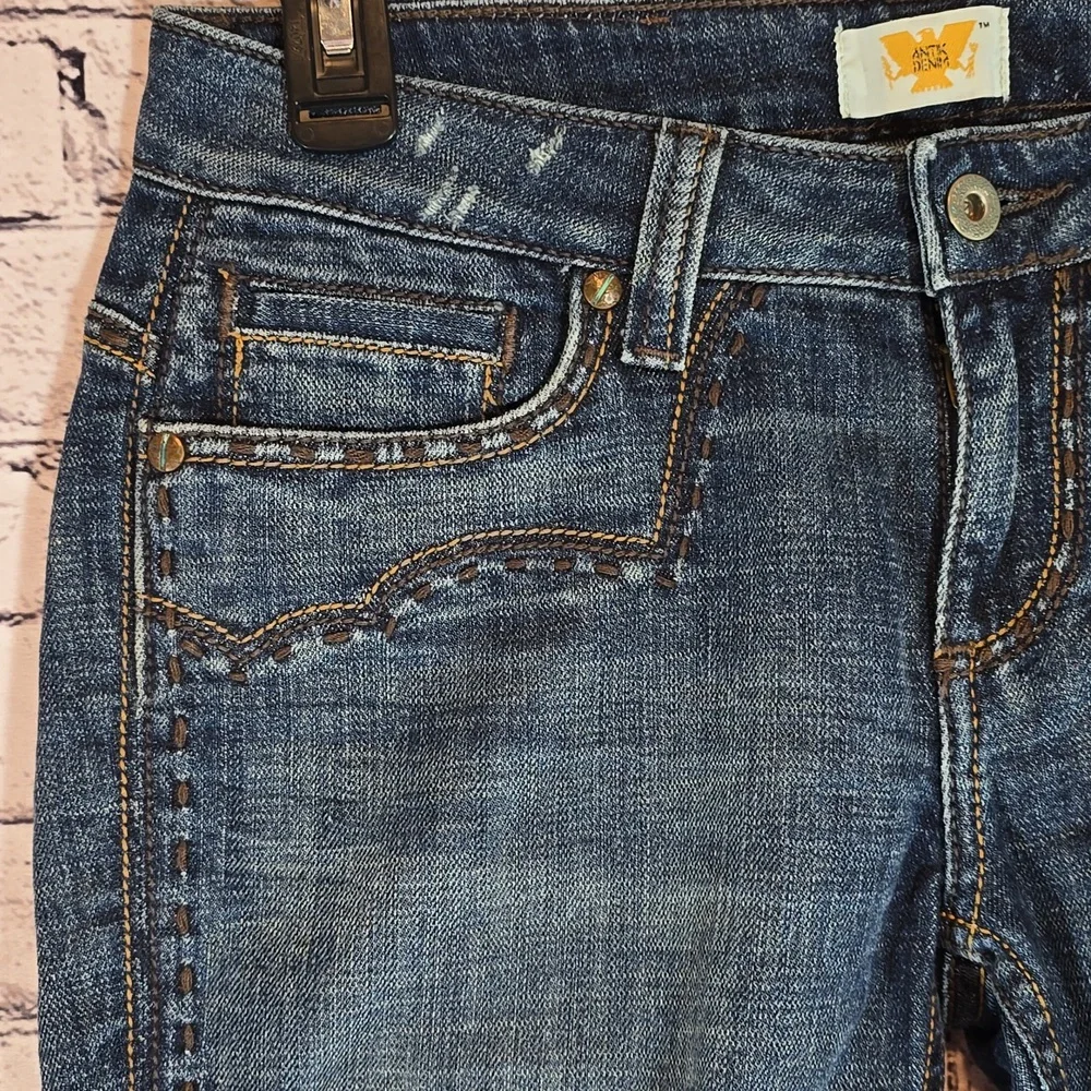 Antik Denim Long Jean Shorts Size 27